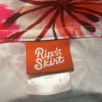 RipSkirt Hawaii Wrap Skirt Size Large Length 2 Wildflower Floral Tropical Beach White Photo 3