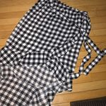 Fourteenth Place Fourteeth Place Gingham High Low Skirt s Photo 5