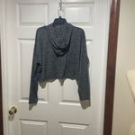Athleta  Grey Up Tempo Cropped Hoodie Photo 2