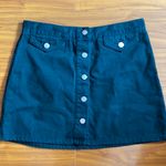 Forever 21 XXI Hunter Green Button Down Skirt Photo 0