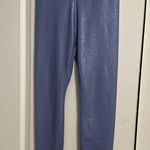 Nike π Dri Fit Purple Glitter Metallic Leggings Photo 1