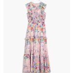 Benjanan Iris tiered floral joyous chorus maxi dress size small Pink Photo 1