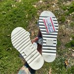 Marc Fisher  Jaimee White Leather Espadrille‎ Slide Sandals size  6 Photo 8