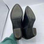 Frye  Judith Women's Black Leather Zip Ankle Bootie Boots - Size 6.5 minimalist Photo 4