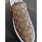Coach  Signature Logo Print Sneakers size 8.5 Photo 4