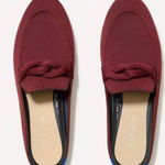 Rothy's  The Loafer Mule Auburn Slip On Shoe Knot Burgundy Red Women's 7 Photo 0