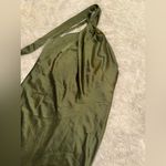 NEW Significant Other Lucile Draped Maxi Dress in Pesto AU 12 US 8 Green Photo 3