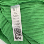 ASOS Dress 6 Green Short Sleeve Casual Preppy Minimalist Spring Photo 3