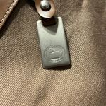 Dooney & Bourke Vintage Tan Tote Bag made in USA with original metal hangtag Photo 7