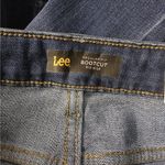 Lee Bootcut Jeans Womens 8 Short Blue Dark Wash Denim Mid Rise Western Gorpcore Photo 3