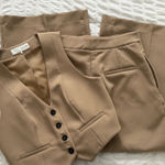 ZARA High-Waisted Cropped Wide-Leg Trousers Photo 3