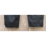 Amethyst Stretch Denim Capri Jeans Blue Surged Hem Women's Size 7 Photo 5