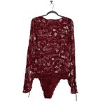 NWOT Intimately By X Free People Rosy Bodysuit - Western Print Photo 6