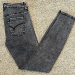 BULLHEAD DENIM High Rise Skinniest Black Acid Wash Jeans‎ Womens 0 Goth Denim Gray Photo 0