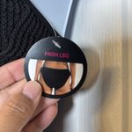 No Boundaries  Ribbed Ruched High Leg Black Swimsuit Size Small NWT #5735 Photo 3