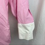 Brooks Brothers  Pink & White Plaid Button Down Long Sleeve Top Blouse 20 Photo 2