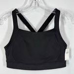 Old Navy C7  Women black versatile straps high impact sport bra  size medium nwt Photo 0