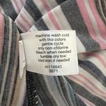 Lane Bryant Lane Bryant Shirt Women 18/20 Multicolor Illusion Stripe Peplum Tunic Faux Wrap Photo 8