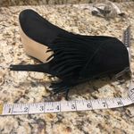 Saks 5th Avenue Saks Fifth  Avenue Black Fringe Ankle Boots 7 1/2 M
Like new! Photo 8