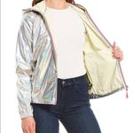 Hunter Metallic Silver Utility Jacket Size Small Photo 5