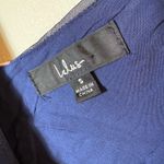 Lulus  At The Afterparty Navy Blue Burnout Velvet Floral Mini Dress Size Small Photo 4