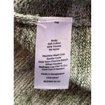 Talbots Green White Stripe Open Cardigan Women’s Long Sleeve Sweater NEW Small P Photo 5