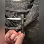 Gaiam  Sleeveless Yoga Hoodie- Color- Asphalt Heather Size XS Photo 1