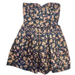 Sans Souci  sweetheart neckline strapless floral mini dress Photo 1