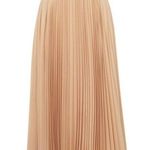 Derek Lam NWOT  Pleated Midi Skirt Size 0 fits up to a size 10 stretch waistband Photo 0
