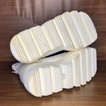 Demonia Shaker 52 Platform Boots White Vegan Leather gothic rave No size tag Photo 4