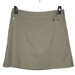 Cutter and Buck  Size 6 Tan Beige Skort Golf Tennis Pickleball Athleisure Photo 0