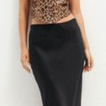 Reformation | 100% Linen Dillon Strapless Bandana Tube Top Minx Cheetah Print Photo 1