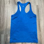 Lululemon  Swiftly Tech Tank Royal Blue Compression Workout Top Size 8 Photo 1