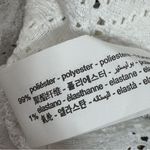 ZARA Eyelet Balloon Sleeve Crop Top Shirt White Medium Cottage Boho Country Photo 10