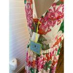 CeCe  Womens Georgette Floral Print Maxi Dress Photo 3