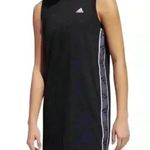 Adidas Logo Stripe Sleeveless Tank Dress Sz S Photo 0