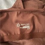 Aerie  Brown Bra Tank Top Photo 3