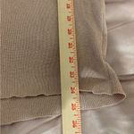 Jones Wear  Women's V-Neck Sweater in Light Brown Photo 5