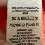 Free People orange knit sweater Photo 3