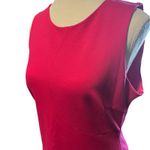 Chelsea28 Fuschia Pink Ruffle Hem Mini Sleeveless Sheath Dress Women's M Photo 1