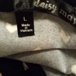 Daisy May  L Chevron Print Puff Shoulder Long Sleave Crop Top Photo 6