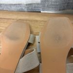 Joie ‎ Nolita Beige Linen Square Toe Sandals Size 9.5 Photo 7