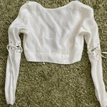 Nasty Gal White Tie Top Photo 1