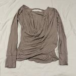 Mono b open back athletic top M Tan Size M Photo 2