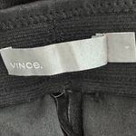 Vince Black leather pants stretchy Leggings minimalist feminine S Photo 3