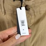 Banana Republic NWT  Linen Blend Khaki Utility Ankle Parachute Pants Size Med Photo 2