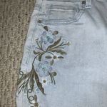 Velvet Heart Embroidered  Denim April Pencil Skirt Photo 1