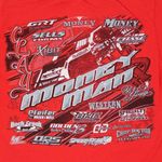 Gildan Clay Money Man IMCA Modified Racing Graphic T-Shirt Photo 5