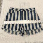 Show Me Your Mumu Blu 30 Arizona high waist frayed hem jean shorts SH2 2840 Photo 8