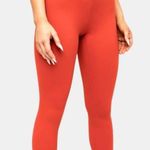 Kamo Fitness NWT Orange High Waisted Leggings Athletic Gym Workout Pants Large Photo 0
